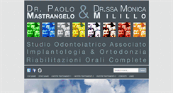 Desktop Screenshot of mastrangeloemilillo.com